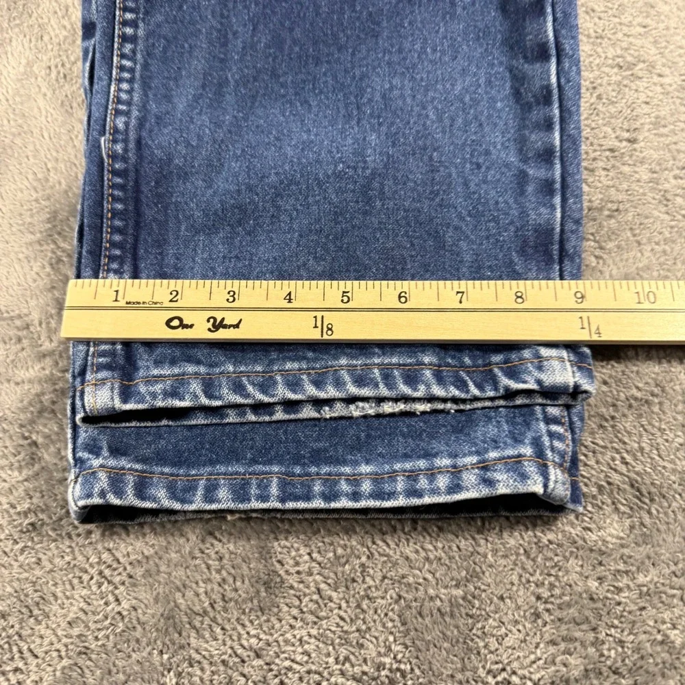 Wrangler FR Flame Resistant Relaxed Fit Jeans Mens 38x32 Blue Denim FR31MWZ HRC2